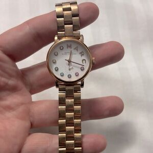 Marc Jacobs rose gold watch